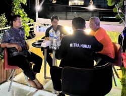 Humas Polsek Cikupa : Gelar Ngopi Bareng Bersama Mitra Humas