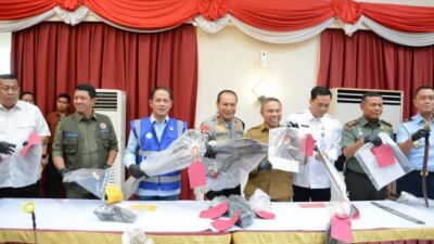 Danrem 031/WB Hadiri Rapat Evaluasi Karhutla di Provinsi Riau