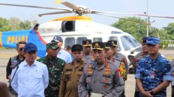 Danrem 031/WB Dampingi Kapolri Pantau Langsung Titik Rawan Kebakaran