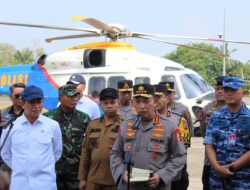 Danrem 031/WB Dampingi Kapolri Pantau Langsung Titik Rawan Kebakaran