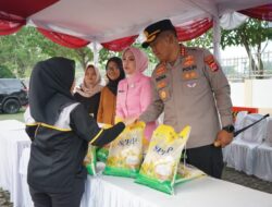 Bantu Masyarakat : Polresta Tangerang Gelar Gerakan Pangan Murah