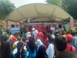 Gerak Jalan Sehat : Sambut HUT RI ke-80 Kemerdekaan di Kecamatan Jambe Berjalan Lancar