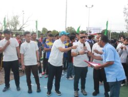 Turnamen Bola Voli Antar Club se-Kota Dumai Resmi Dibuka, Perebutkan Piala Dandim 0320/Dumai