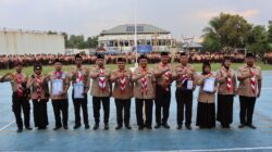 HUT Pramuka ke-64 : Perkemahan Pramuka Tingkat Kwartir Ranting Jambe, Rutan Kelas l Tangerang