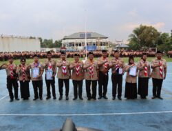 HUT Pramuka ke-64 : Perkemahan Pramuka Tingkat Kwartir Ranting Jambe, Rutan Kelas l Tangerang