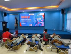 Bakamla RI : Ikut Donor Darah di HUT Ke-26 KKP