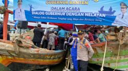 Polsek Kronjo : Gelar Pengamanan Terpadu Saat Gubernur Banten Sambangi TPI Kronjo