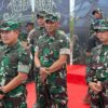 Pangdam XIX/TT Tinjau Latihan Uji Siap Tempur Terintegrasi Yon Komposit 1/Gardapati di Natuna