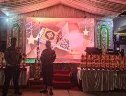 Polsek Kronjo : Pastikan Penutupan STQ Berjalan Aman dan Tertib