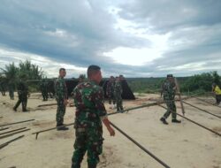 TNI Lanjutkan Penataan dan Penguatan Pos Kotis TNTN, Kokohkan Kehadiran Sebagai Garda Terdepan untuk Kepentingan Masyarakat