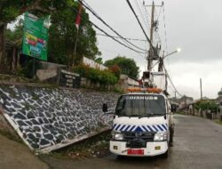 Penerangan Jalan Umum : Di Desa Batok Kembali Berfungsi Normal Menyala