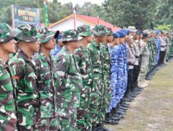 Danrem 031/WB Dampingi Pangdam XIX/TT Dalam Acara Karya Bakti Menyambut Hari Juang TNI AD Tahun 2025