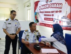 Peringati HUT ke-20 : Bakamla RI Sumbangkan 107 Darah