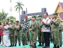 Kodam XIX/Tuanku Tambusai Kembali Salurkan Bantuan Kemanusiaan untuk Korban Banjir dan Longsor