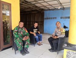 Perkuat Sinergitas : Bhabinkamtibmas dan Babinsa Guyub TNI-Polri di Ranca Iyuh Panongan