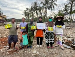 *Sambut Ramadahan Rumah Zakat Salurkan 450 Paket Berbagi Makanan Keluarga (BMK) di Lokasi Bencana Banjir  Kec.Batang Toru, Tapanuli Selatan*