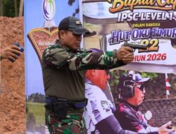Danpuslatpur Meriahkan HUT ke-22 OKU Timur Lewat Lomba Menembak IPSC