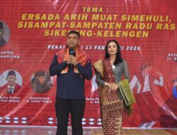 Danrem 031/WB Hadiri *PERJUMPAN BENA PERSADAN KARO* Tahun 2026, Perkuat Silaturahmi dan Dukung Pembangunan Riau