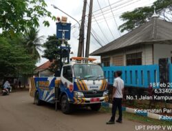 Perawatan dan Pemeliharaan : Lampu PJU oleh Unit Pelaksana Teknis Jasinga