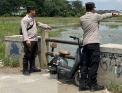 Polsek Panongan : Lakukan Pengecekan Daerah Rawan Banjir di Ranca Kalapa