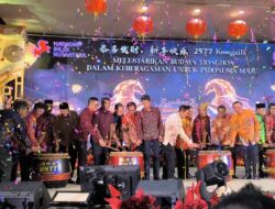 Danrem 031/WB Brigjen TNI Dr. Agustatius Sitepu.S.Sos.,M.Si.,M.Han Hadiri Perayaan Imlek, Momentum Mempererat Silaturahmi dengan Masyarakat Tionghoa Pekanbaru