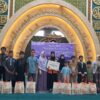 Rumah Zakat dan Salimah PW Riau Salurkan Paket Kado Lebaran Yatim di Masjid Agung Ar-Rahman