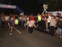 Midnight Run Ramadan : Polresta Tangerang dan BEM Ajak Anak Muda Berolahraga Positif