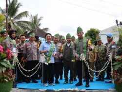 Kasdam XIX/Tuanku Tambusai Hadiri Peresmian Jembatan Merah Putih Presisi di Kampar