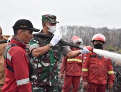 Pulau Rupat Bengkalis Strategis, Danrem 031/WB Brigjen TNI Dr. Agustatius Sitepu, S.Sos.,M.Si.,M.Han Minta Karhutla Ditangani Cepat dan Tuntas