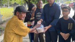 Ramadhan Penuh Cinta, Danrem 031/WB Brigjen TNI Dr Agustatius Sitepu, S.Sos.,M.Si.,M.Han Berbagi Suka Cita Lewat Takjil