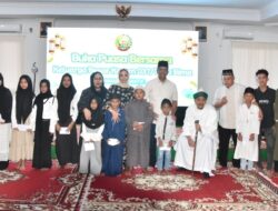 Hangatnya Ramadhan di Korem 031/WB, Danrem Brigjen TNI Dr. Agustatius Sitepu, S.Sos.,M.Si.,M.Han Buka Puasa Bersama Prajurit dan Santuni Anak Yatim