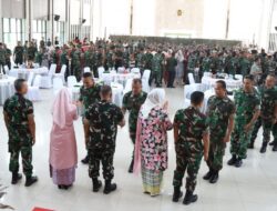 Halal Bihalal Keluarga Besar Kodam XIX/Tuanku Tambusai Pererat Silaturahmi dan Soliditas Satuan