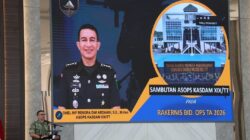 Kodam XIX/Tuanku Tambusai Gelar Rakernis Bidang Operasi TA 2026, Perkuat Perencanaan dan Pelaksanaan Tugas 