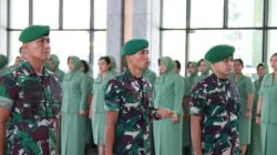 Kodam XIX/ Tuanku Tambusai Gelar Laporan Kenaikan Pangkat Pamen Periode 1 April 2026 