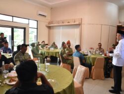 Danrem 031/Wira Bima Brigjen TNI Dr. Agustatius Sitepu, S.Sos.,M.Si.,M.Han Koordinasi dengan Wali Kota Dumai, Pastikan Kesiapan Lahan untuk Pembangunan Grup 3 Kopassus