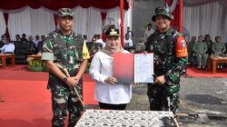 Danrem 031/WB Brigjen TNI Dr. Agustatius Sitepu, S.Sos., M.Si., M.Han Tekankan Gotong Royong dalam Pembukaan TMMD ke-128 Kodim Bengkalis