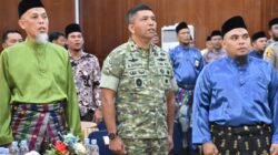 Danrem 031/WB Brigjen TNI Dr. Agustatius Sitepu, S.Sos.,M.Si.,M.Han Hadiri Momen Silaturahmi Penuh Keakraban Pangdam XIX/TT dan Pemkot Dumai
