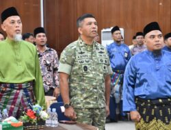 Danrem 031/WB Brigjen TNI Dr. Agustatius Sitepu, S.Sos.,M.Si.,M.Han Hadiri Momen Silaturahmi Penuh Keakraban Pangdam XIX/TT dan Pemkot Dumai