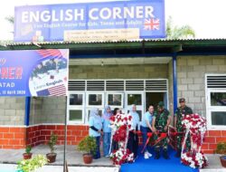 Danpuslatpur Resmikan Grand Opening English Corner di Puslatpur