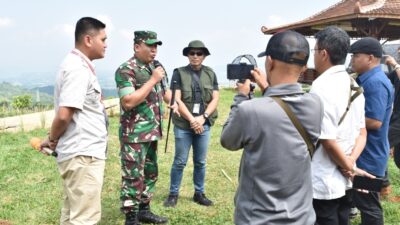 Agroforestry Gunung Anaga dan Gunung Hejo Jadi Laboratorium Media Week Pasis Seskoad