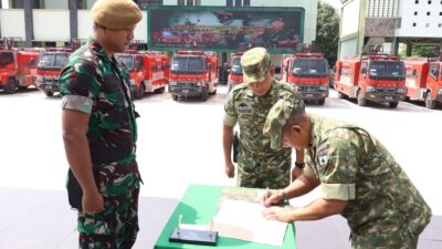 Distribusi 36 Unit Mobil Damkar, Kodam XIX/TT Perkuat Kesiapsiagaan Karhutla