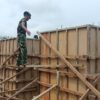 Kodam XIX/Tuanku Tambusai Akselerasi Pembangunan Jembatan Muara Musu, Struktur Utama Capai 90 Persen