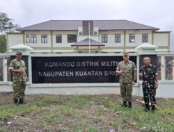 Asrendam XIX/Tuanku Tambusai Tinjau Kesiapan Pembentukan Kodim Teluk Kuantan