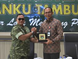 Kodam XIX/Tuanku Tambusai Perkuat Pengamanan Obvitnas, Pertamina Datangi Makodam di Pekanbaru