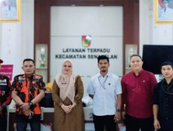 KOTI Mahatidana Kota Pekanbaru Jalin Silaturahmi dan Audiensi dengan Camat Senapelan