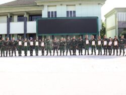 Kodam XIX/Tuanku Tambusai Gelar Upacara 17-an, Pangdam Apresiasi Prajurit Berprestasi dan Aksi Kemanusiaan
