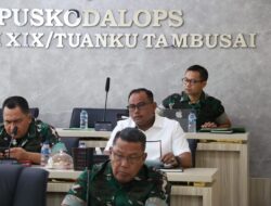 Kodam XIX Tuanku Tambusai Perkuat Kesiapsiagaan Karhutla, Pangdam Pimpin Langsung TFG Virtual