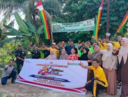 GOTONG ROYONG GREEN POLICING RT 01/RW 13 BERLANGSUNG SUKSES, PERKUAT SINERGI MASYARAKAT BERSAMA PEMERINTAH, POLRI DAN TNI