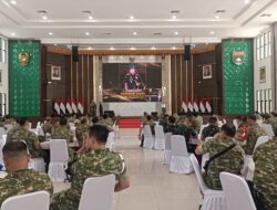 Kodam XIX/Tuanku Tambusai Sambut Dansesko TNI dan Pasis Sesko TNI, Perkuat Sinergi Pendidikan Strategis