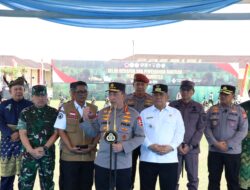 Kodam XIX Tuanku Tambusai Dukung Penguatan Penanganan Karhutla, Pangdam Dampingi Kapolri Tinjau Kesiapan Personel dan Peralatan